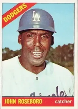 1966 Topps #189 John Roseboro