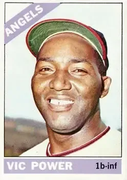 1966 Topps #192 Vic Power