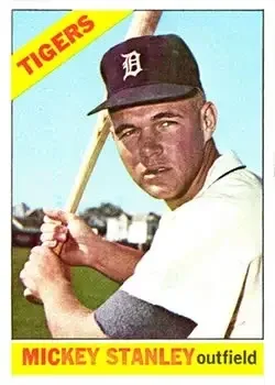1966 Topps #198 Mickey Stanley