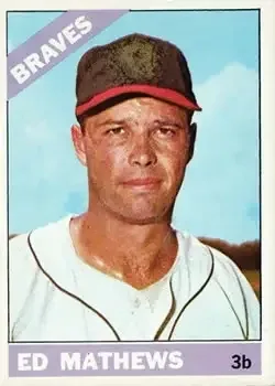 1966 Topps #200 Ed Mathews