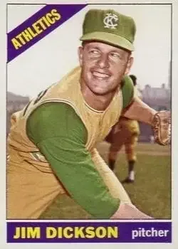 1966 Topps #201 Jim Dickson