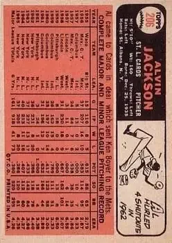 Back of Al Jackson