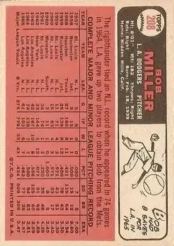 Back of Bob Miller