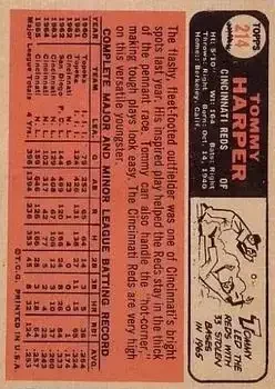 Back of Tommy Harper