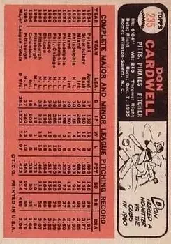 Back of Don Cardwell