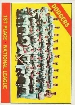 1966 Topps #238 - Los Angeles Dodgers - Los Angeles Dodgers - Front