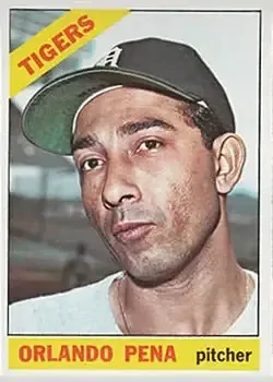 1966 Topps #239 Orlando Pena