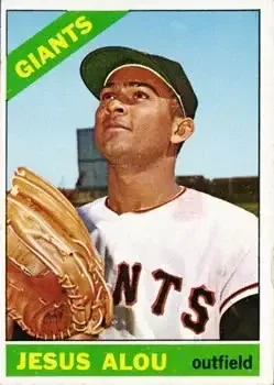 1966 Topps #242 Jesus Alou