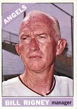 1966 Topps #249 Bill Rigney