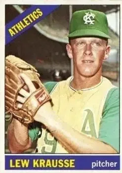 1966 Topps #256 Lew Krausse