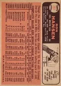 Back of Ron Hansen