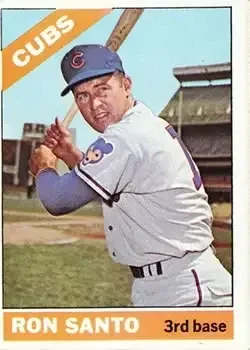 1966 Topps #290 Ron Santo