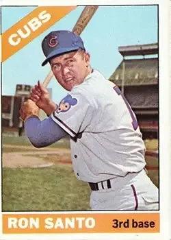 Front of Ron Santo
