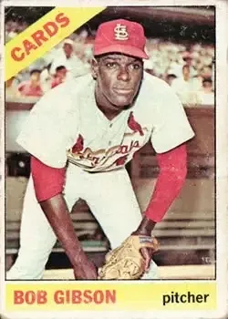 1966 Topps #320 Bob Gibson