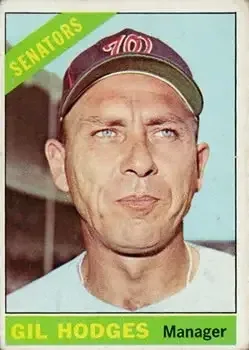 1966 Topps #386 Gil Hodges