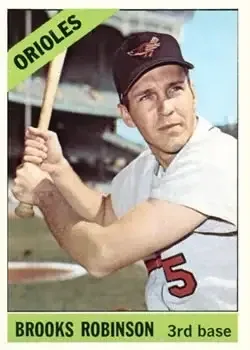 1966 Topps #390 Brooks Robinson