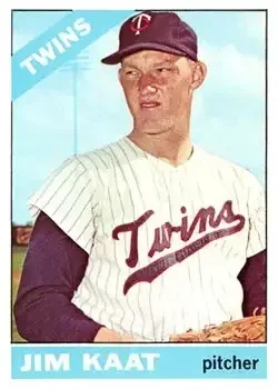 1966 Topps #445 Jim Kaat