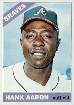 1966 Topps #500 Hank Aaron