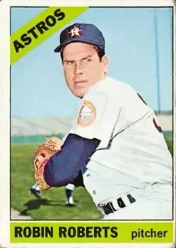 1966 Topps #530 Robin Roberts