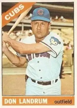 1966 Topps #43 Don Landrum