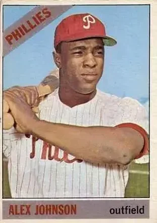 1966 Topps #104 Alex Johnson