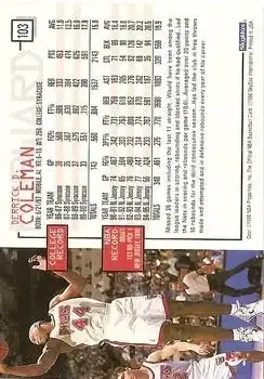 Back of Derrick Coleman