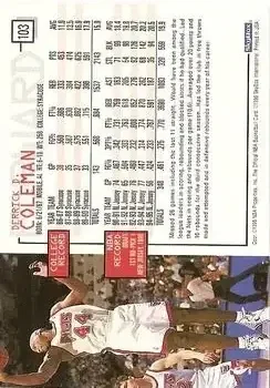 Back of Derrick Coleman