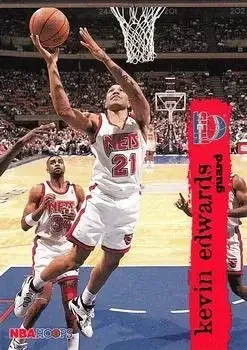 1995-96 Hoops #104 Kevin Edwards