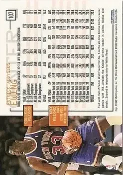 Back of Patrick Ewing