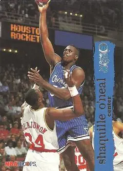 1995-96 Hoops #117 Shaquille O'Neal