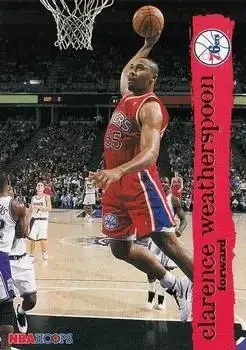 1995-96 Hoops #124 Clarence Weatherspoon