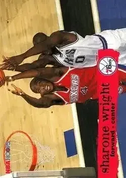 1995-96 Hoops #125 Sharone Wright