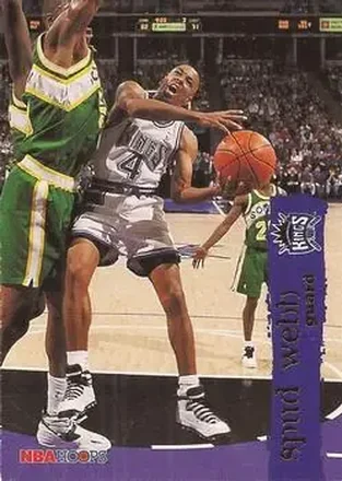 1995-96 Hoops #143 Spud Webb