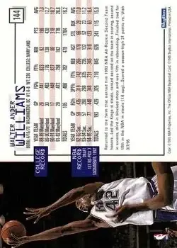 Back of Walt Williams