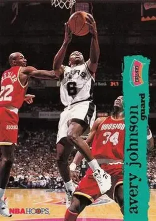 1995-96 Hoops #147 Avery Johnson