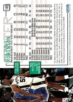 Back of David Robinson