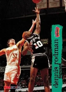 Front of Dennis Rodman