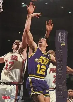 1995-96 Hoops #162 John Stockton