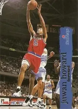 1995-96 Hoops #166 Juwan Howard