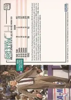 Back of Allan Bristow