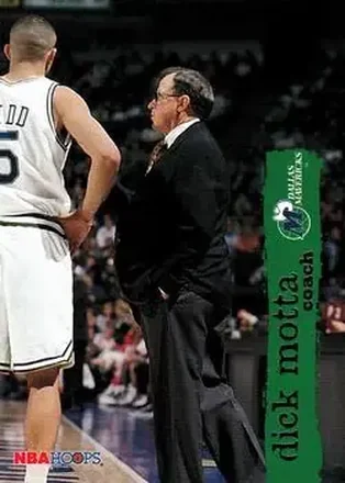 1995-96 Hoops #175 Dick Motta