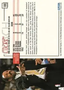 Back of John Lucas
