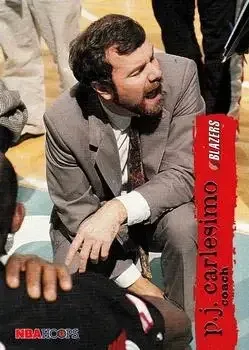 1995-96 Hoops #190 P.J. Carlesimo