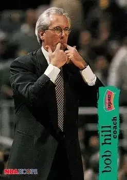 1995-96 Hoops #192 Bob Hill