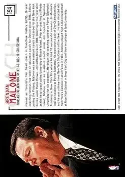 Back of Brendan Malone