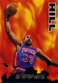 1995-96 Hoops #199 Grant Hill