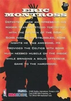 Back of Eric Montross