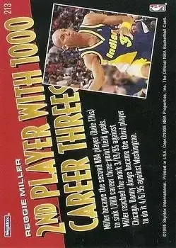 Back of Reggie Miller