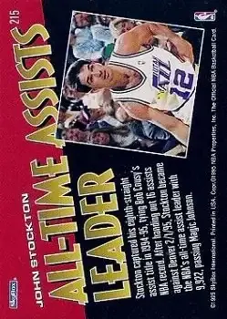 Back of John Stockton