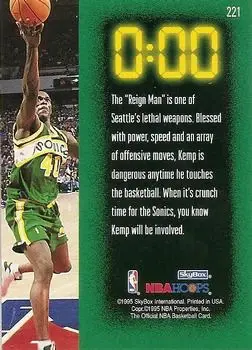 Back of Shawn Kemp